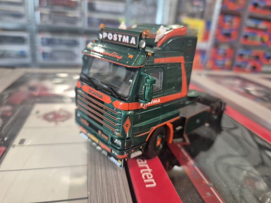 GEZOCHT, WSI Scania 143 Postma Grijpkserk, Ophalen, Zo goed als nieuw, Bus of Vrachtwagen, Wsi