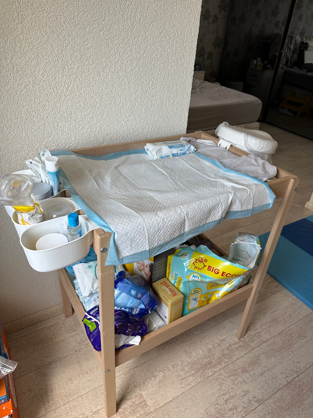 Baby Verschoontafel, Kinderen en Baby's, Badjes en Verzorging, Gebruikt, Overige typen, Standaard, Ophalen