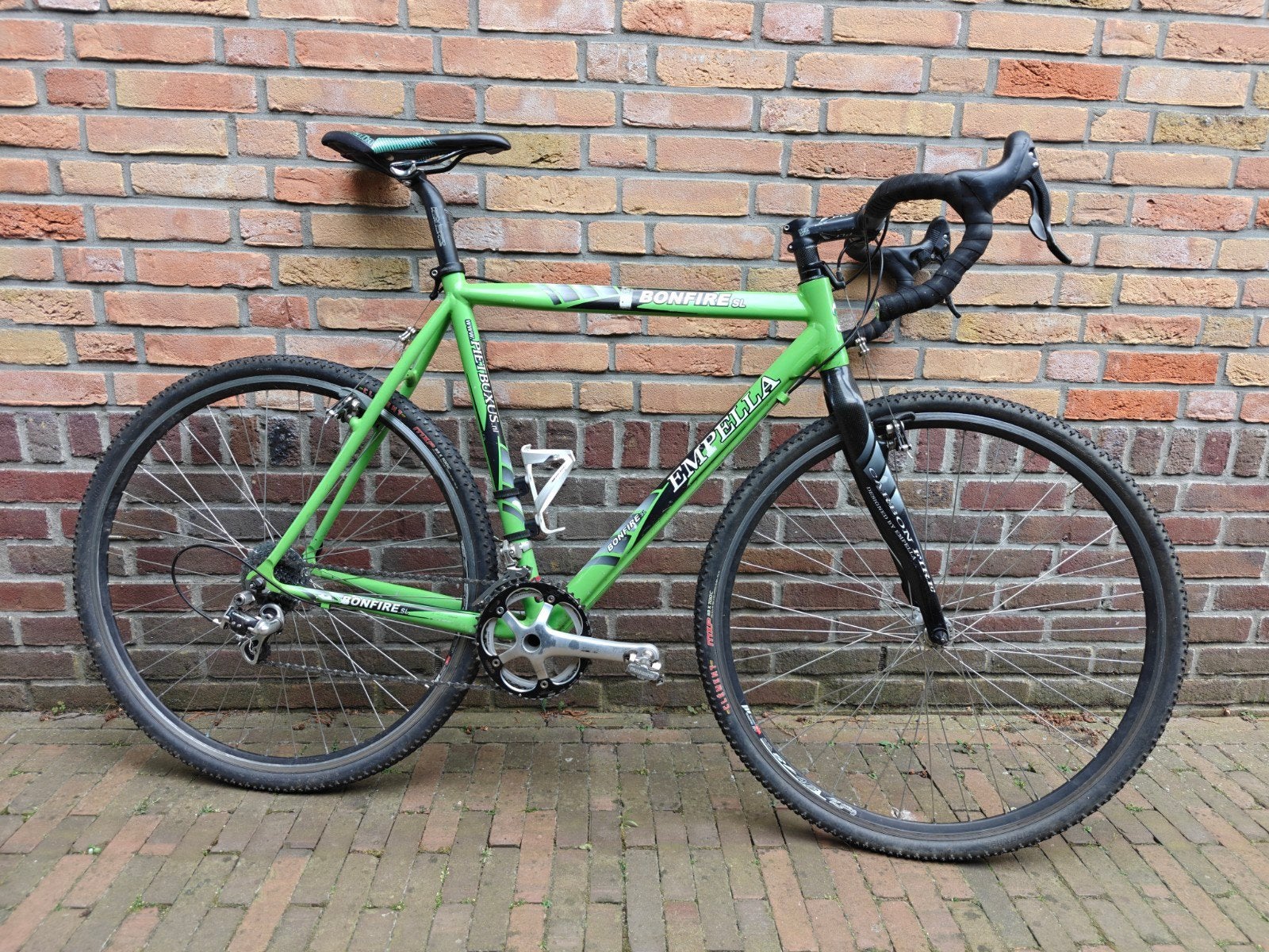 Empella Bonfire SL crossfiets maat 58 Campagnolo montage, Ophalen, 24 inch of meer, Empella, Gebruikt
