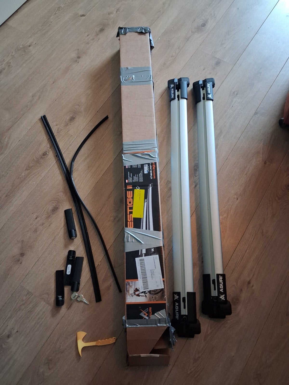 Universele dakdragers Aguri Prestige 2 voor open rails, Ophalen of Verzenden