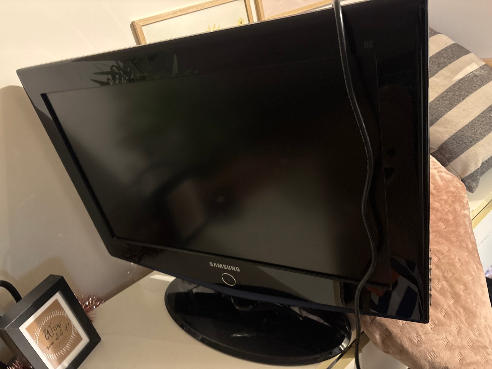 Samsung LCD TV - Gebruikt, Gebruikt, 50 Hz, Ophalen of Verzenden, Samsung