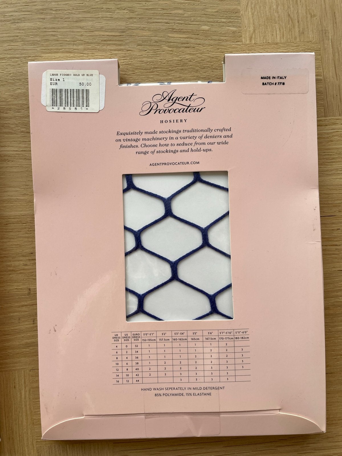 Nieuwe blauwe Agent Provocateur Large Fishnet Hold-Ups, Kleding | Dames, Blauw, Nieuw, Overige maten, Ophalen of Verzenden