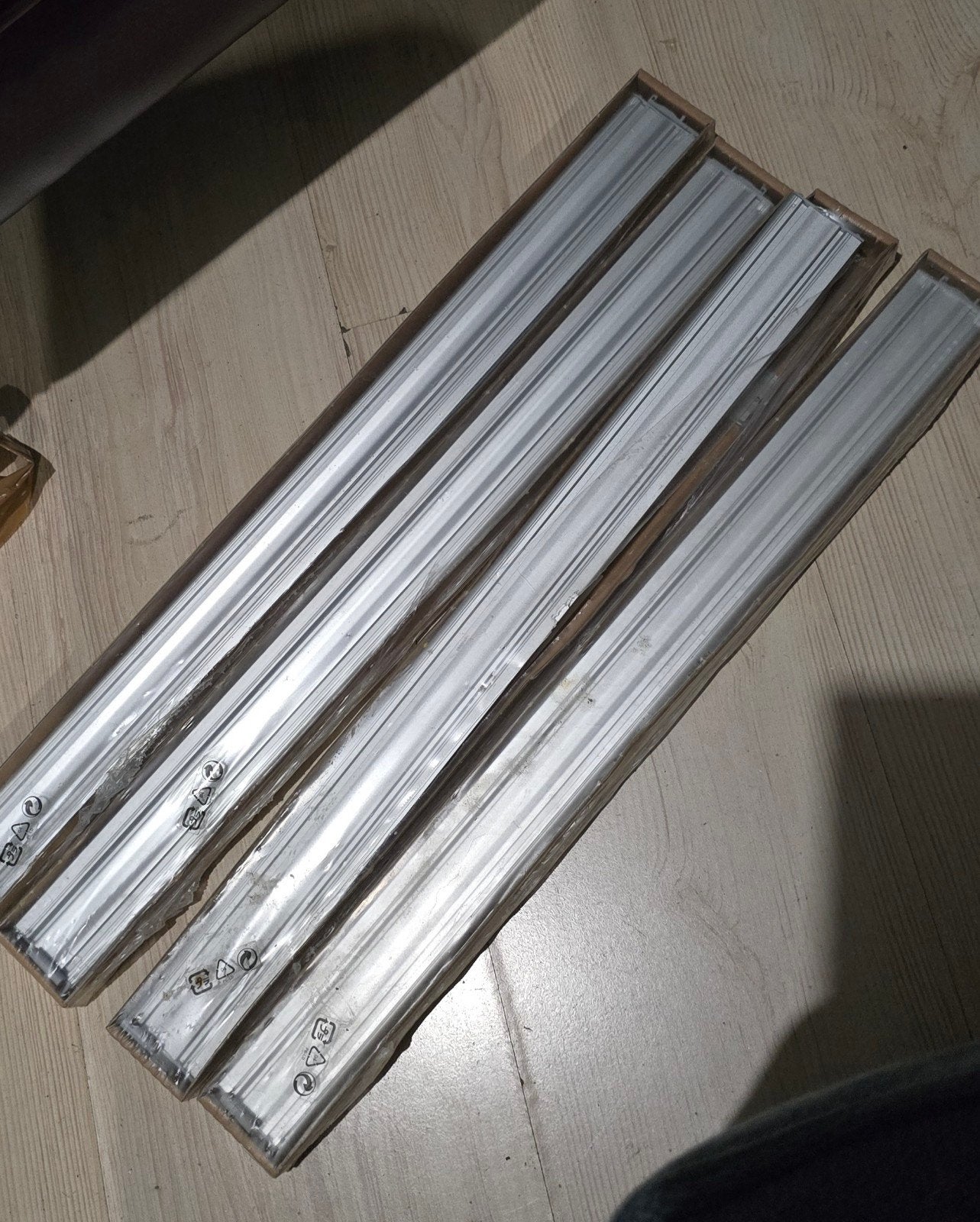 4 Nieuwe IKEA Rationell ladeverdelers 701.603.06 (60cm diep), Verzenden, Nieuw, Metaal, IKEA