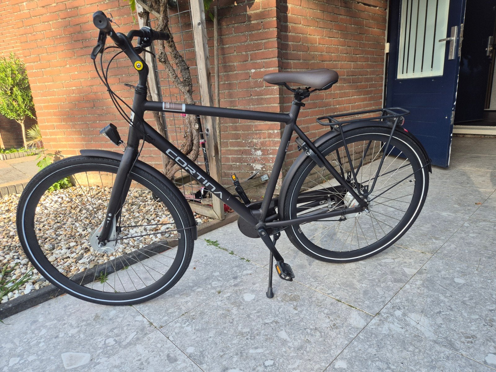 Cortina fiets met 7 versnellingen en terugtraprem, Fietsen en Brommers, Terugtraprem, Gebruikt, Versnellingen, 53 tot 57 cm