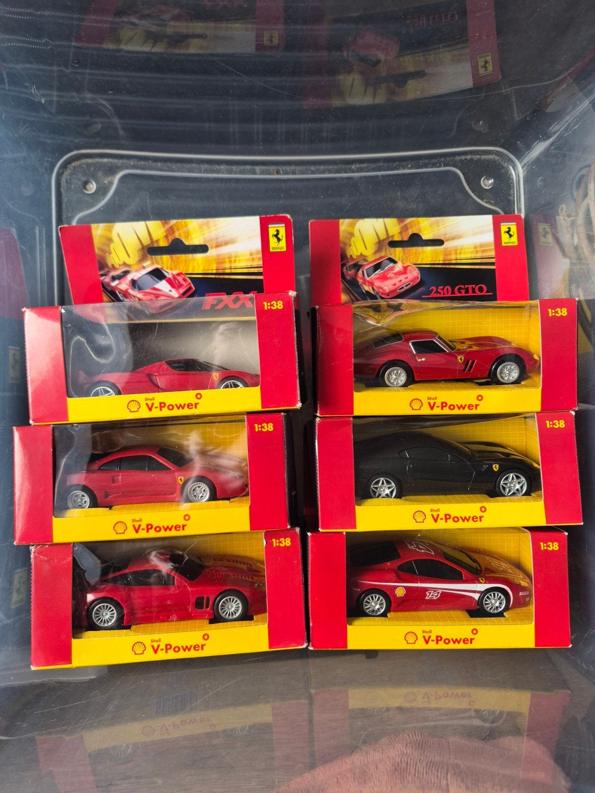 Shell V-Power Ferrari Collectie 1:38 Modelauto's, Ophalen of Verzenden, Nieuw
