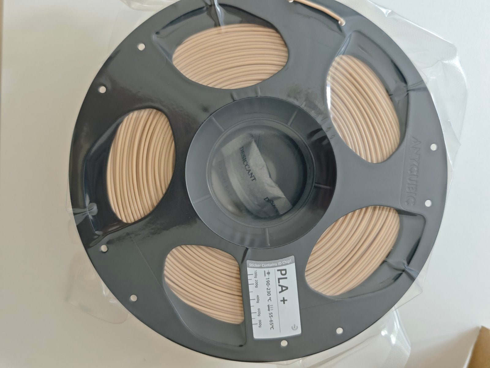 PLA+ Filament 1kg Beige anycubic nieuw!, Computers en Software, 3D-printerbenodigheden, Ophalen of Verzenden, Nieuw, Filamentrollen