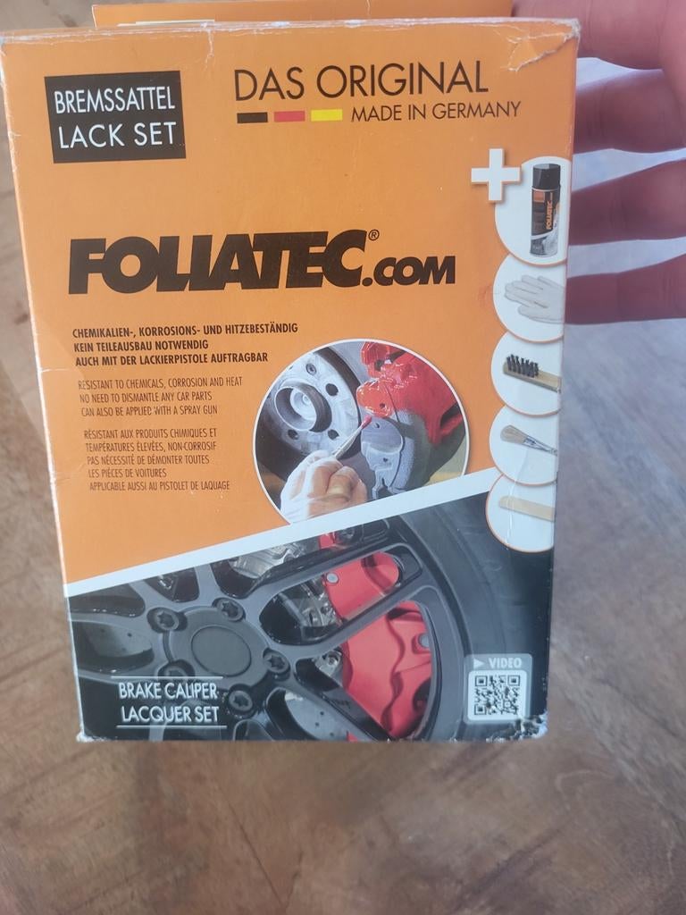Foliatec Remklauw Lak Set - Racing Rosso Glanzend, Auto-onderdelen, Remmen en Aandrijving, Ophalen of Verzenden, Nieuw
