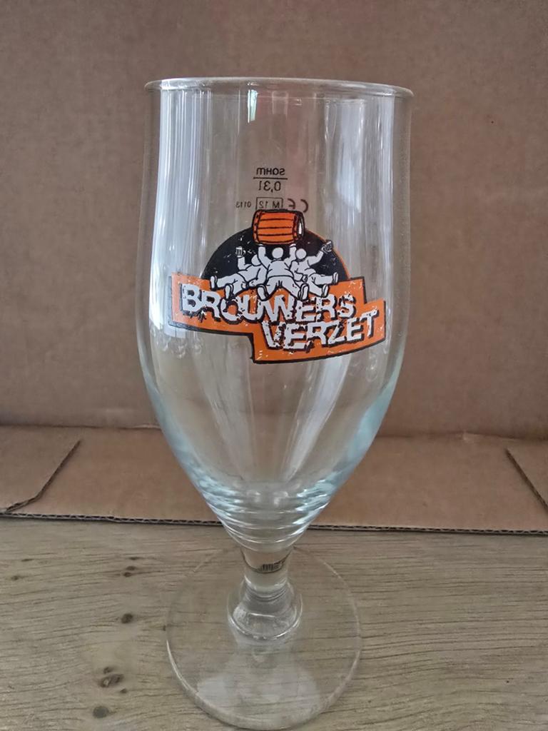 Brouwers verzet bierglas, Ophalen, Nieuw, Bierglas