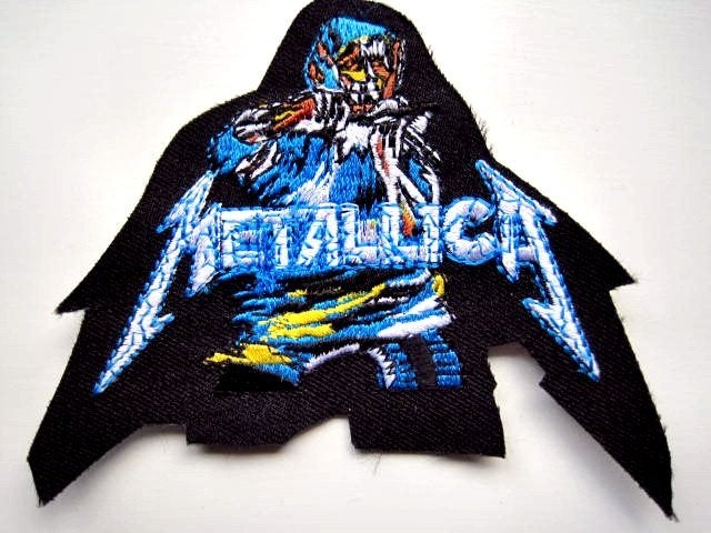 METALLICA zeer zeldzame vintage 80's patch 60, Verzenden, Nieuw, Kleding