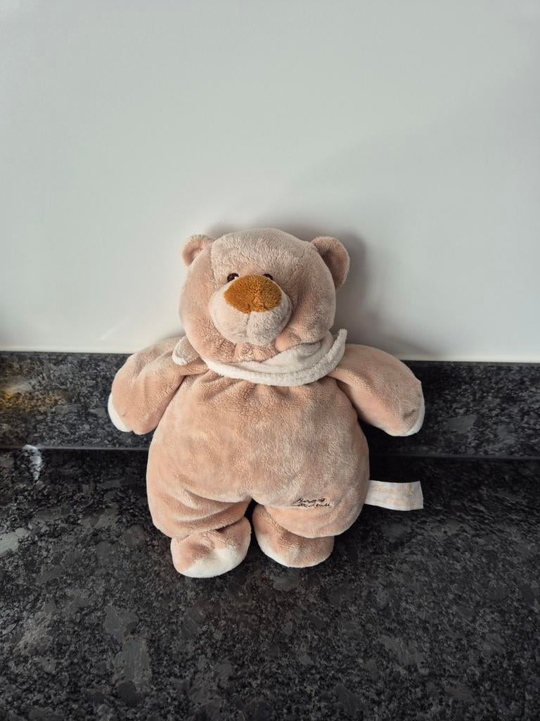 Tiamo - Knuffel Beer Bruno, Ophalen of Verzenden, Zo goed als nieuw, Stoffen beer, Overige merken