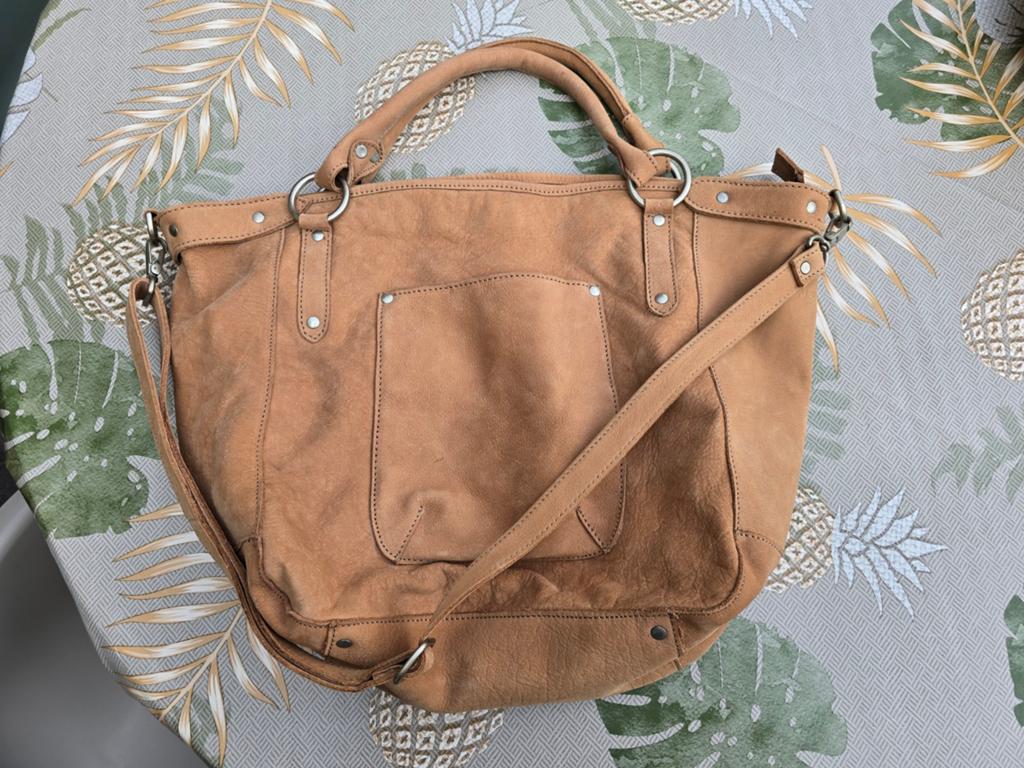 Cowboysbag Bolton shopper caramel, Ophalen of Verzenden, Zo goed als nieuw, Bruin, Shopper
