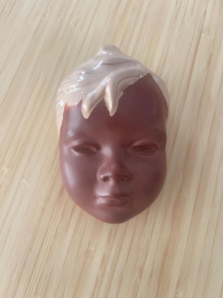 Cortendorf, Muurmasker kinderkopje,, Ophalen