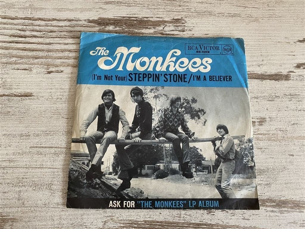 The Monkees - I\'m believer / steppin stone singles [1434], Cd's en Dvd's, Vinyl Singles, Verzenden, Zo goed als nieuw