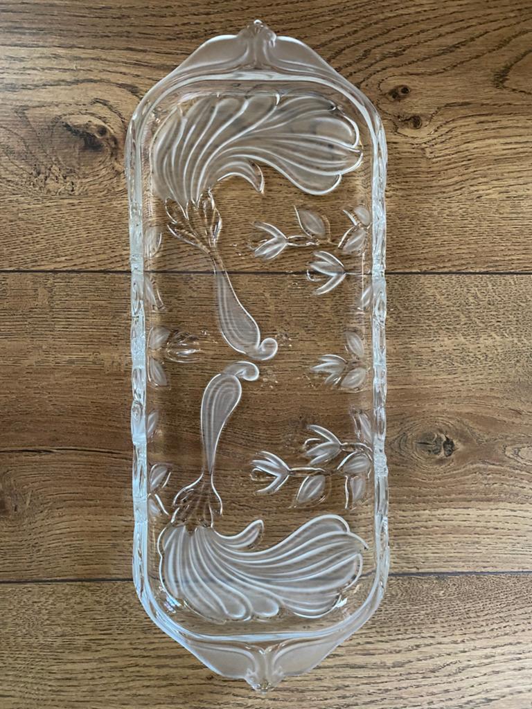 Walther glass paradiso schaal vintage, Ophalen of Verzenden