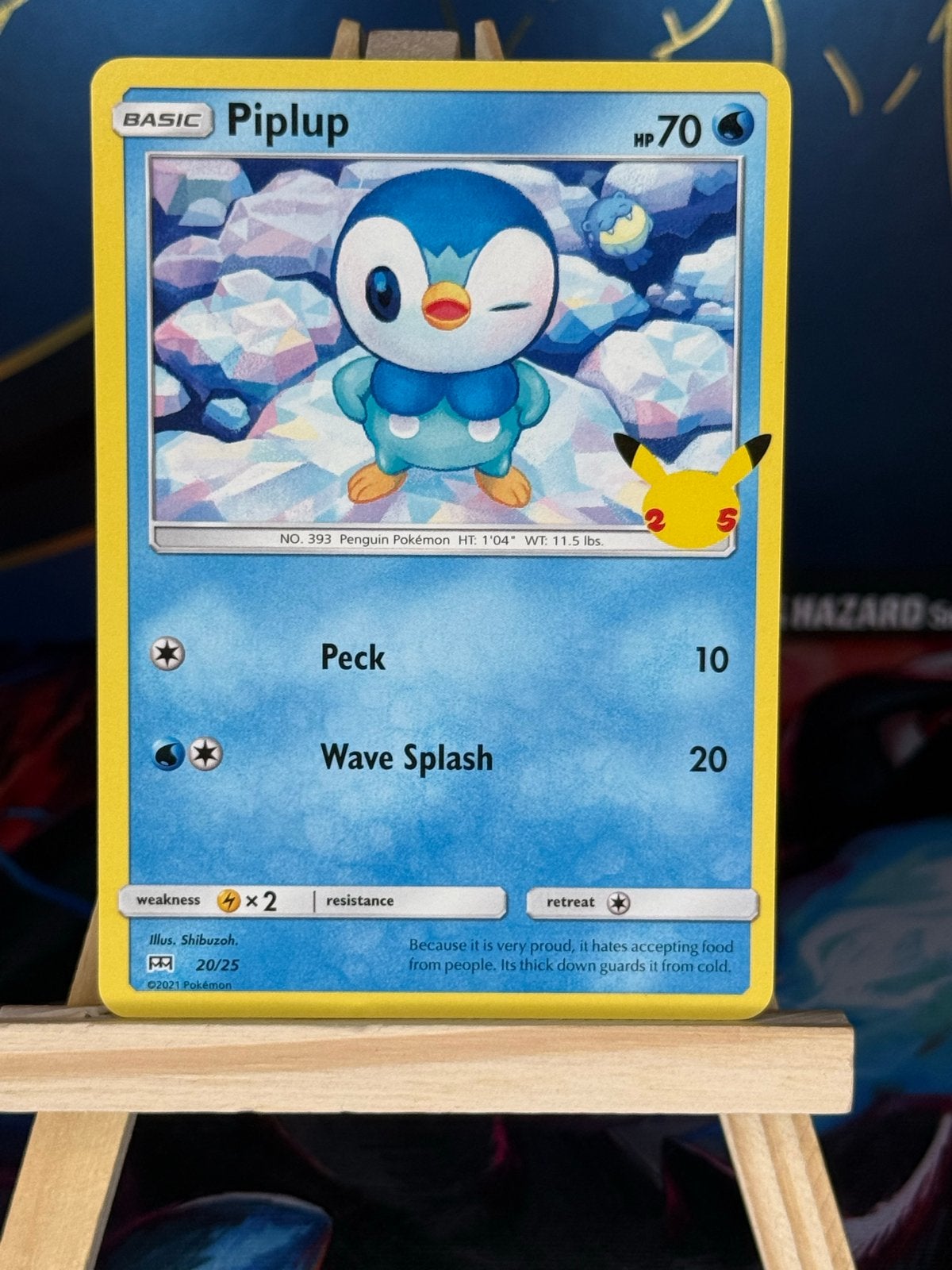 Piplup #20 | Pokemon McDonalds 2021, Verzenden, Zo goed als nieuw, Losse kaart