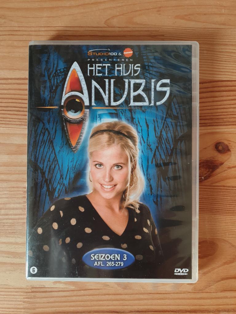 Dvd - Het Huis Anubis - Seizoen 3 - aflevering 265 t/m 279, Alle leeftijden, Ophalen of Verzenden, Gebruikt