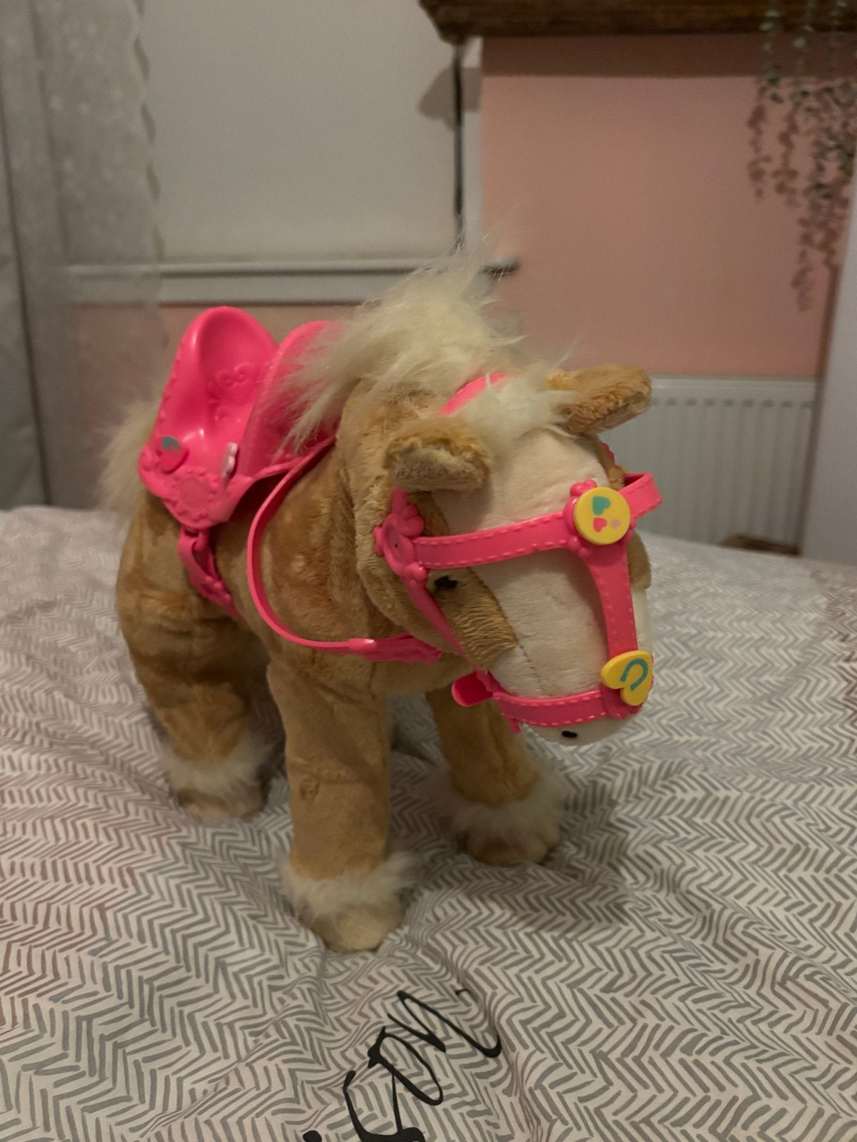 Baby born poppenpaard Interactief  met geluid beweging, Kinderen en Baby's, Speelgoed | Poppen, Ophalen of Verzenden, Gebruikt