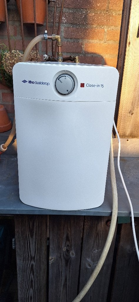 Daalderop close-in 15L, Ophalen, 30 tot 80 cm, Gebruikt, Radiator