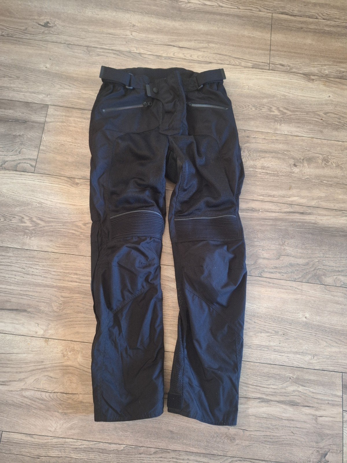 Zwarte Heren Motorbroek Maat 52, Motoren, Damen, Heren, Ophalen of Verzenden, Broek | textiel