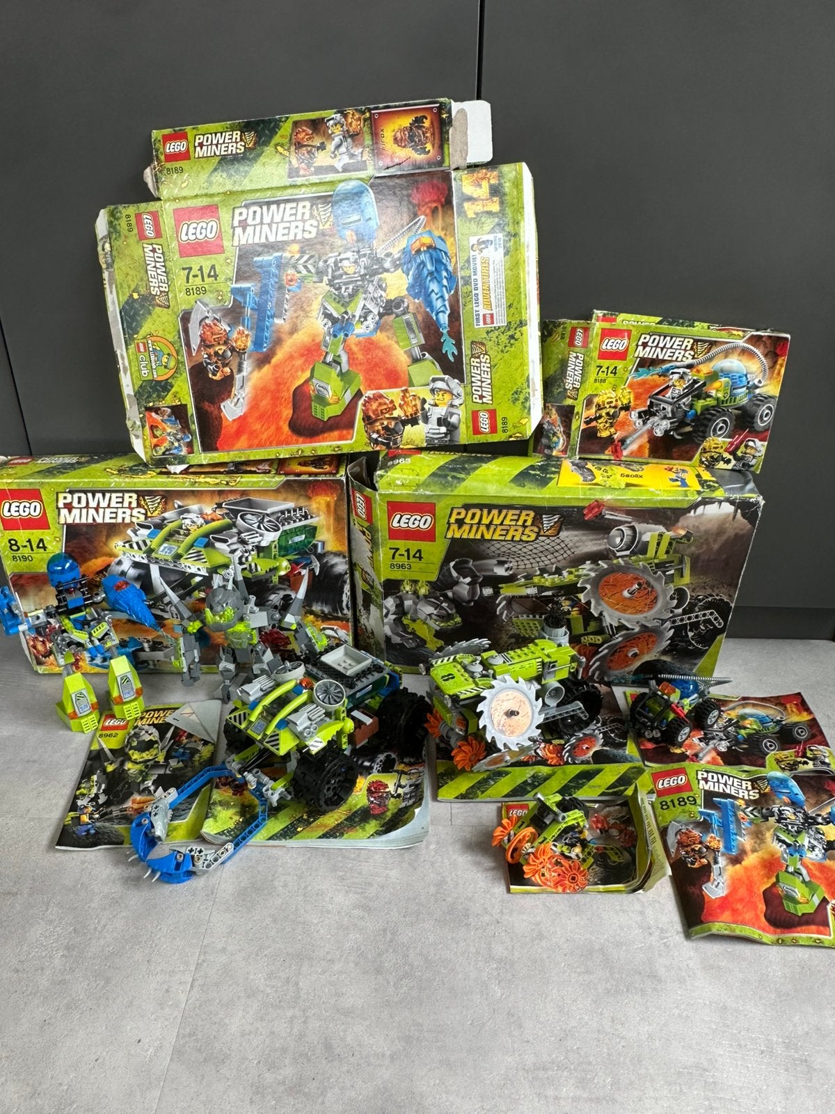 Lego set - Power miners, Kinderen en Baby's, Speelgoed | Duplo en Lego, Zo goed als nieuw, Ophalen of Verzenden