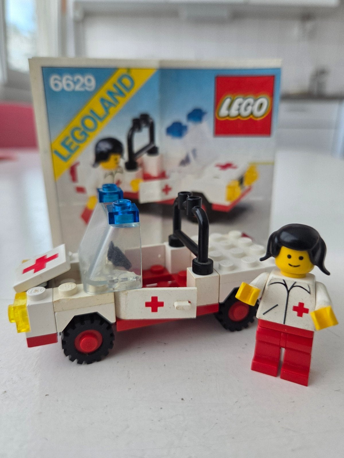 Lego 6629 - Ambulance, Compleet, Gebruikt, Lego, Ophalen of Verzenden