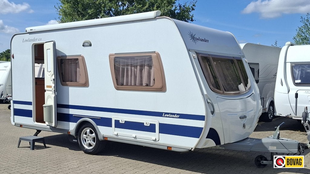 Lowlander Lowlander 410 Mover,Unico VT,Thule Lfl., Caravans en Kamperen, Caravans, Overige merken, Standaardzit, Bedrijf, Overige typen