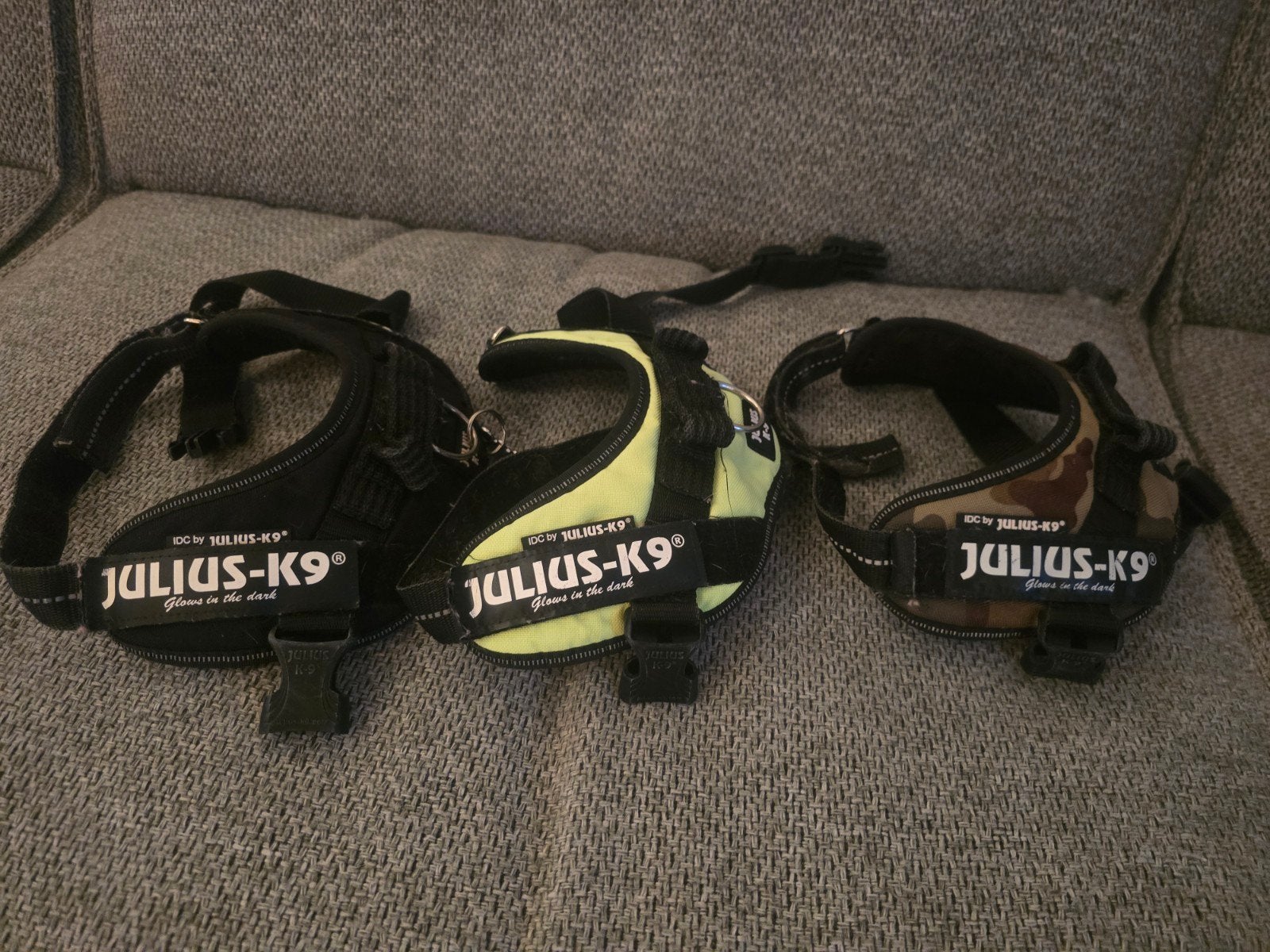 3 Julius K9 tuigjes, Ophalen, Gebruikt