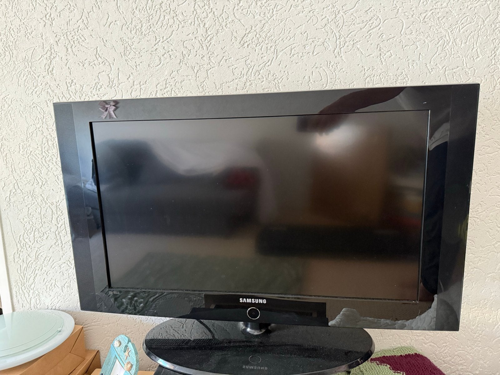Oudere Samsung TV - Ideaal voor slaapkamer of studentenkamer, Audio, Tv en Foto, Ophalen, Gebruikt, LCD, Samsung