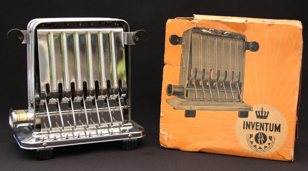 Jaren 60; Inventum broodrooster uit het jaar 1953, zgan, Antiek en Kunst, Ophalen of Verzenden