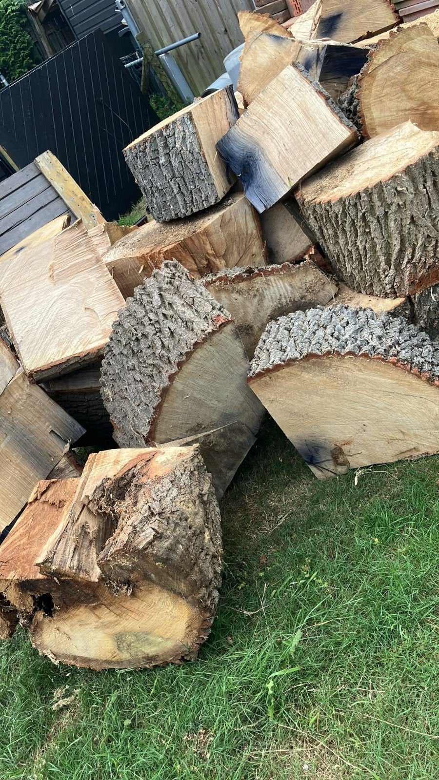 Eikenhout blokken - Diverse maten beschikbaar, Minder dan 3 m³, Ophalen, Eikenhout, Blokken