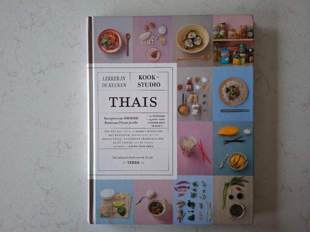 Lekker in de Keuken Kookstudio Thais kookboek, Voorgerechten en Soepen, Pierre Javelle, Azië en Oosters, Ophalen of Verzenden