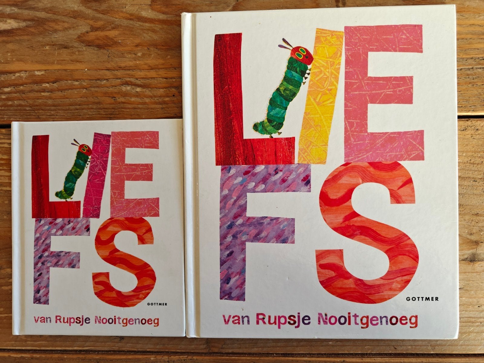 2 X Liefs van Rupsje Nooitgenoeg., Ophalen of Verzenden, Fictie algemeen