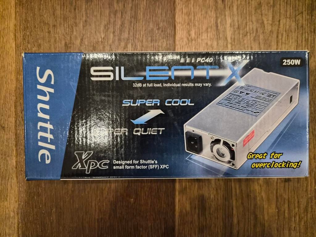 Shuttle SilentX 250W Barebone Voeding AM630BS20 Powersupply, Ophalen of Verzenden, Nieuw