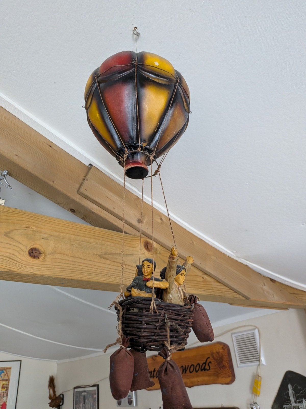 vintage luchtbalon, Ophalen of Verzenden