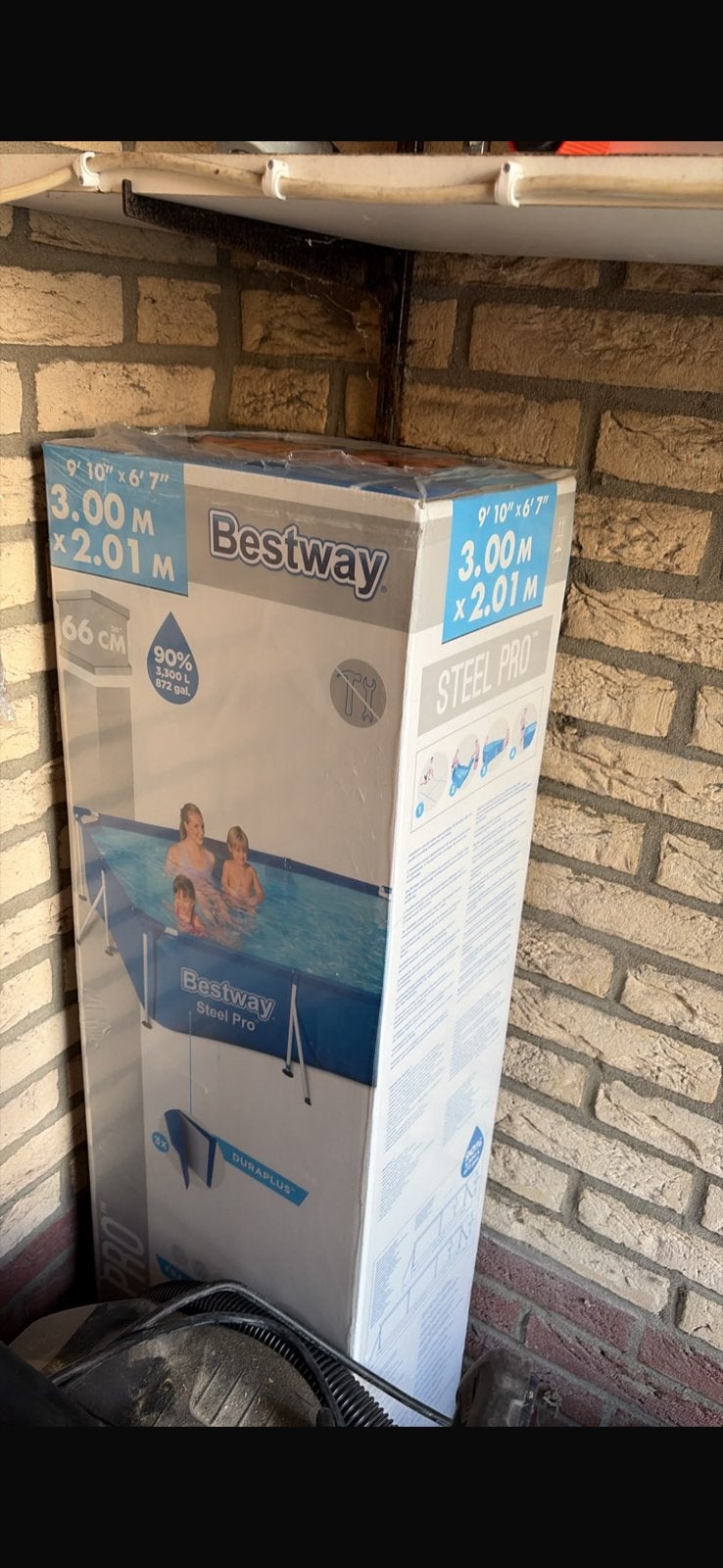 Nieuw in doos! ZWEMBAD, Ophalen of Verzenden, Nieuw, Minder dan 200 cm, Minder dan 80 cm