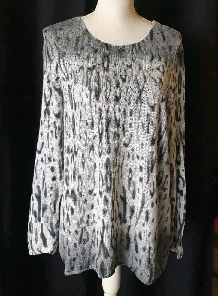 MONARI trui grijs maat 38/40, Kleding | Dames, Maat 38/40 (M), Monari, Ophalen of Verzenden, Zo goed als nieuw