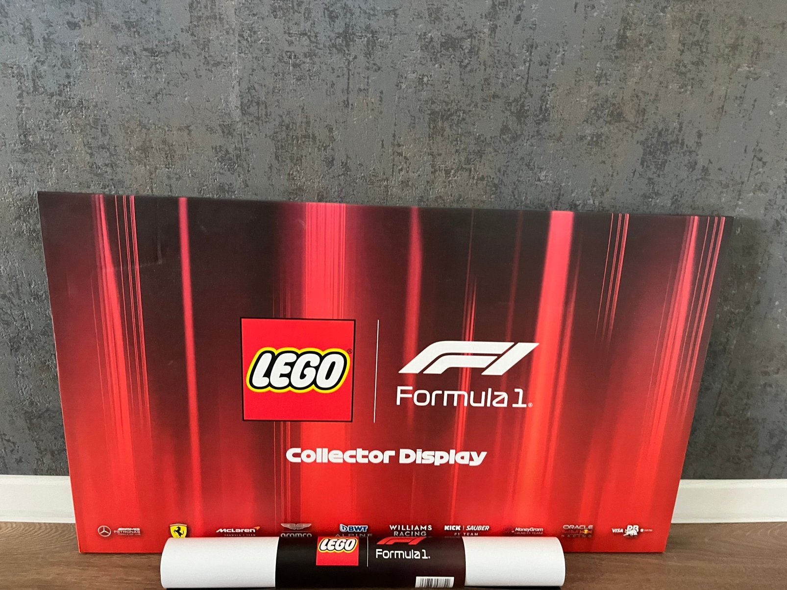 Lego Speed Champions Formula 1 Collector Display + F1 Poster, Ophalen, Overige thema's, Lego, Accessoire