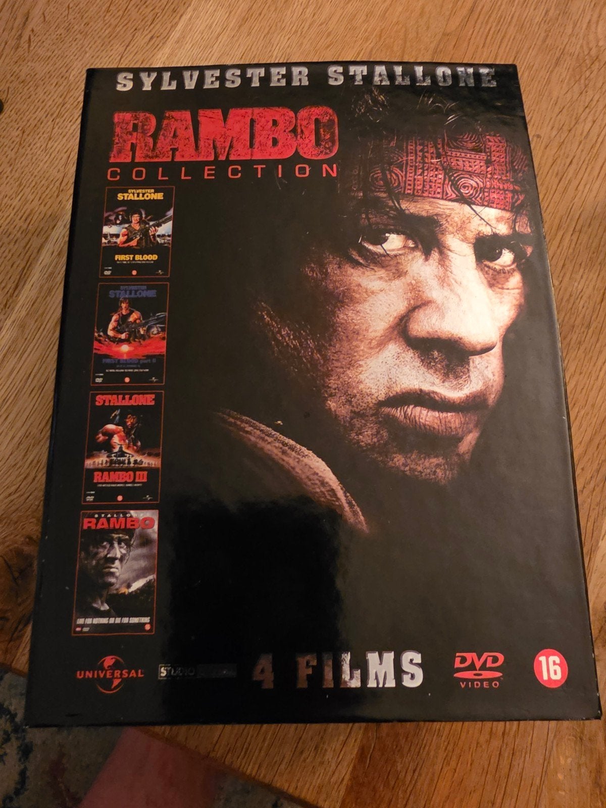 Rambo collection 4 films box, Alle leeftijden, Ophalen of Verzenden, Zo goed als nieuw, Actie en Avontuur