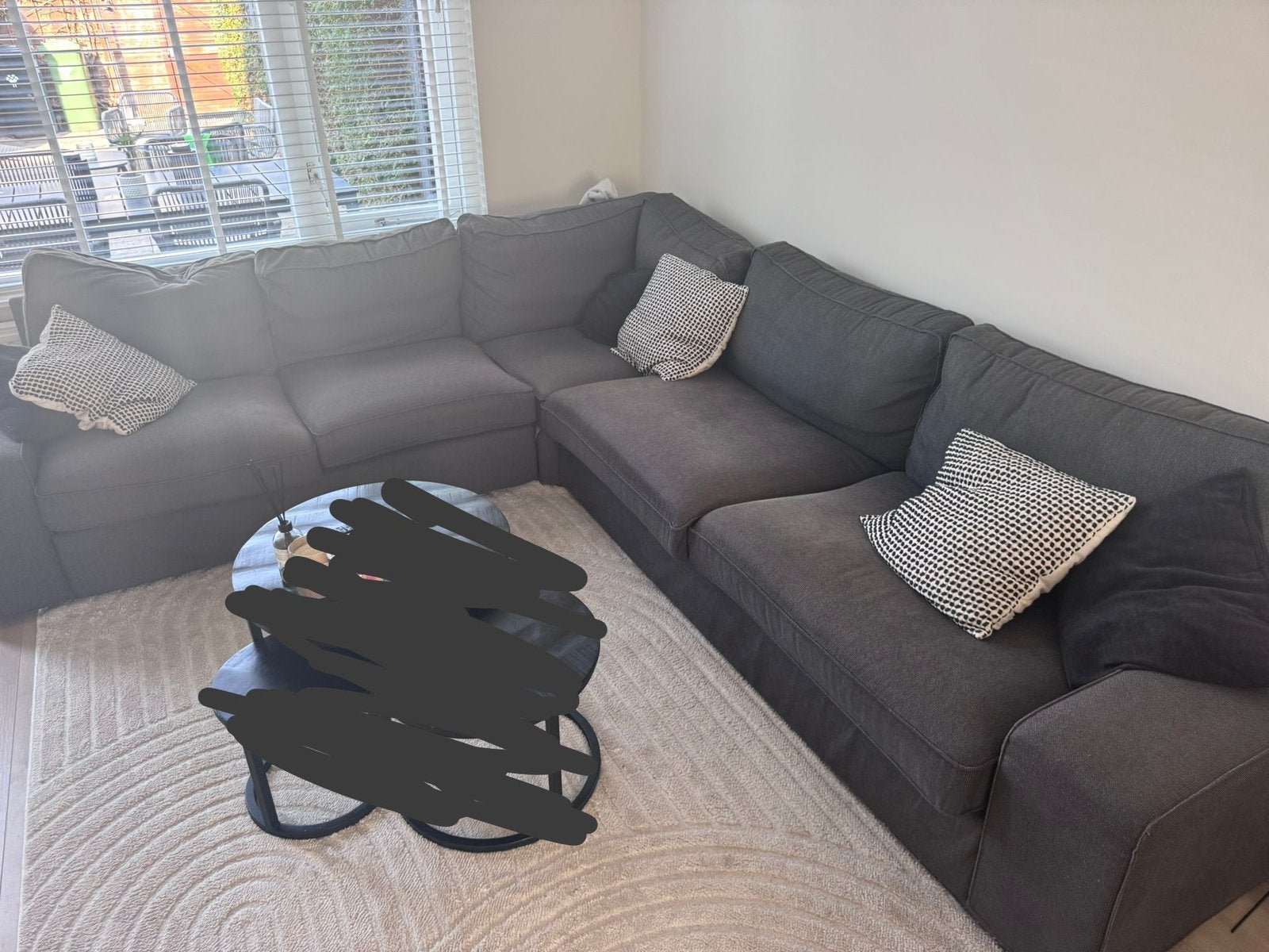Kivik Hoekbank Ikea, Huis en Inrichting, Ophalen, Gebruikt, Stof