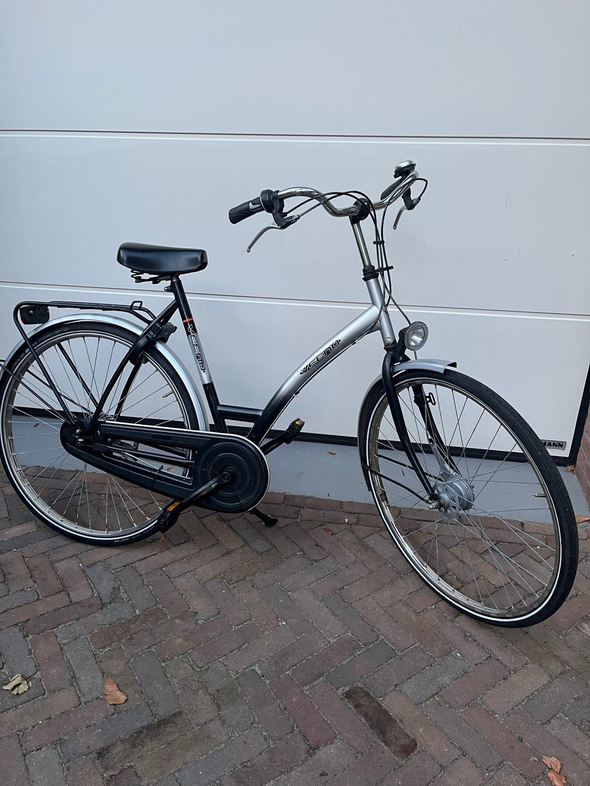 Stationsfiets damesfiets, Fietsen en Brommers, Gebruikt, 47 tot 50 cm, Versnellingen, Trommelrem