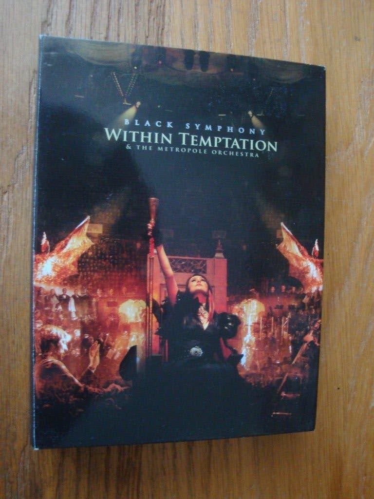 Within Temptation - Black Symphony (2DVD + 2 CD's), Engels, Inclusief doosje, Nederlands, Ophalen of Verzenden