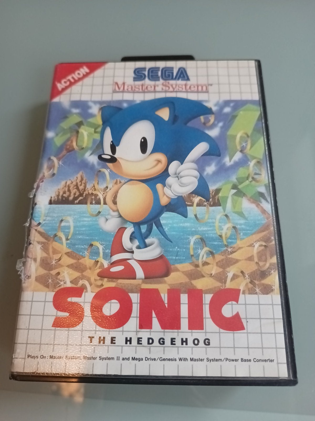 Sonic The Hedgehog SEGA Master System, Spelcomputers en Games, Gebruikt, 1 speler, Ophalen of Verzenden, Vanaf 3 jaar
