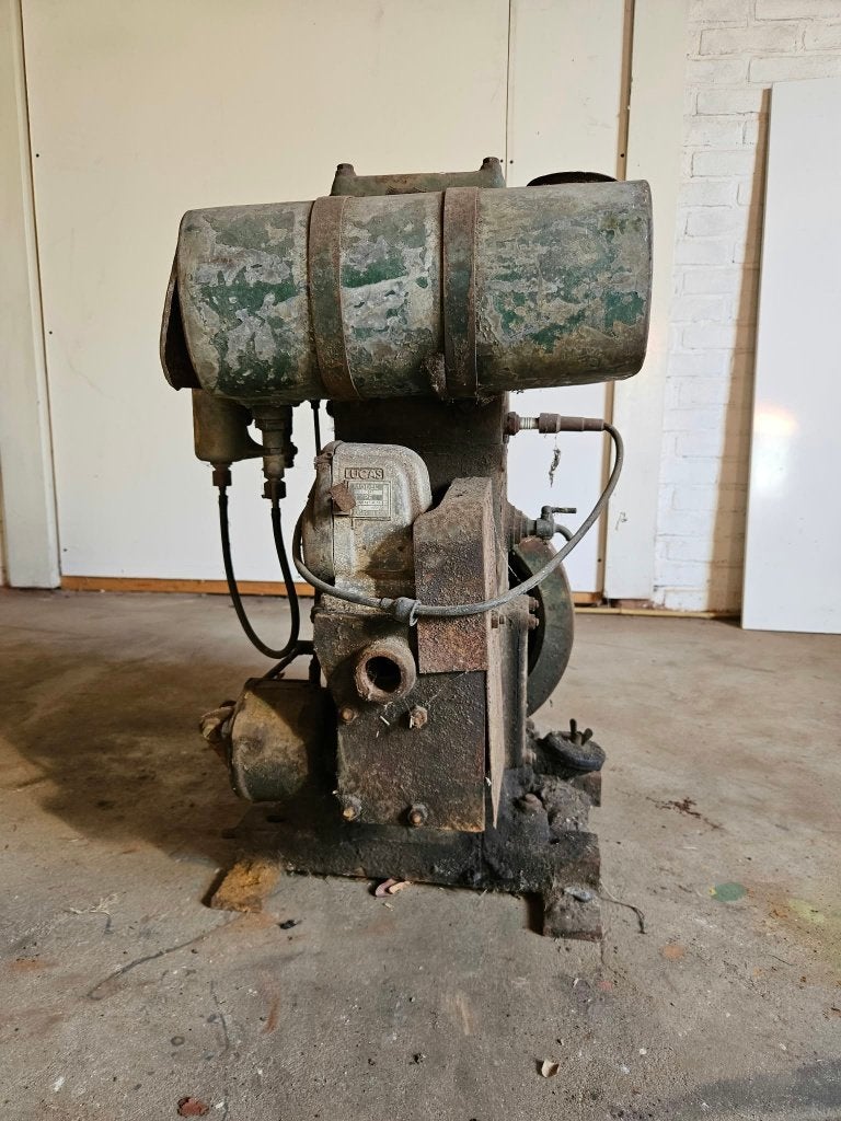 Lister D stationair motor 1955 Brinkman & Niemeijer, Ophalen, Gebruikt