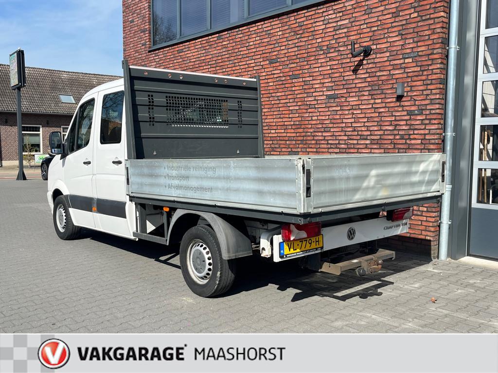 Volkswagen Crafter 50 2.0 TDI L2H1 DC Laadbak 6-Pers. 3500Kg, Euro 5, Gebruikt, 4 cilinders, Met garantie (alle)