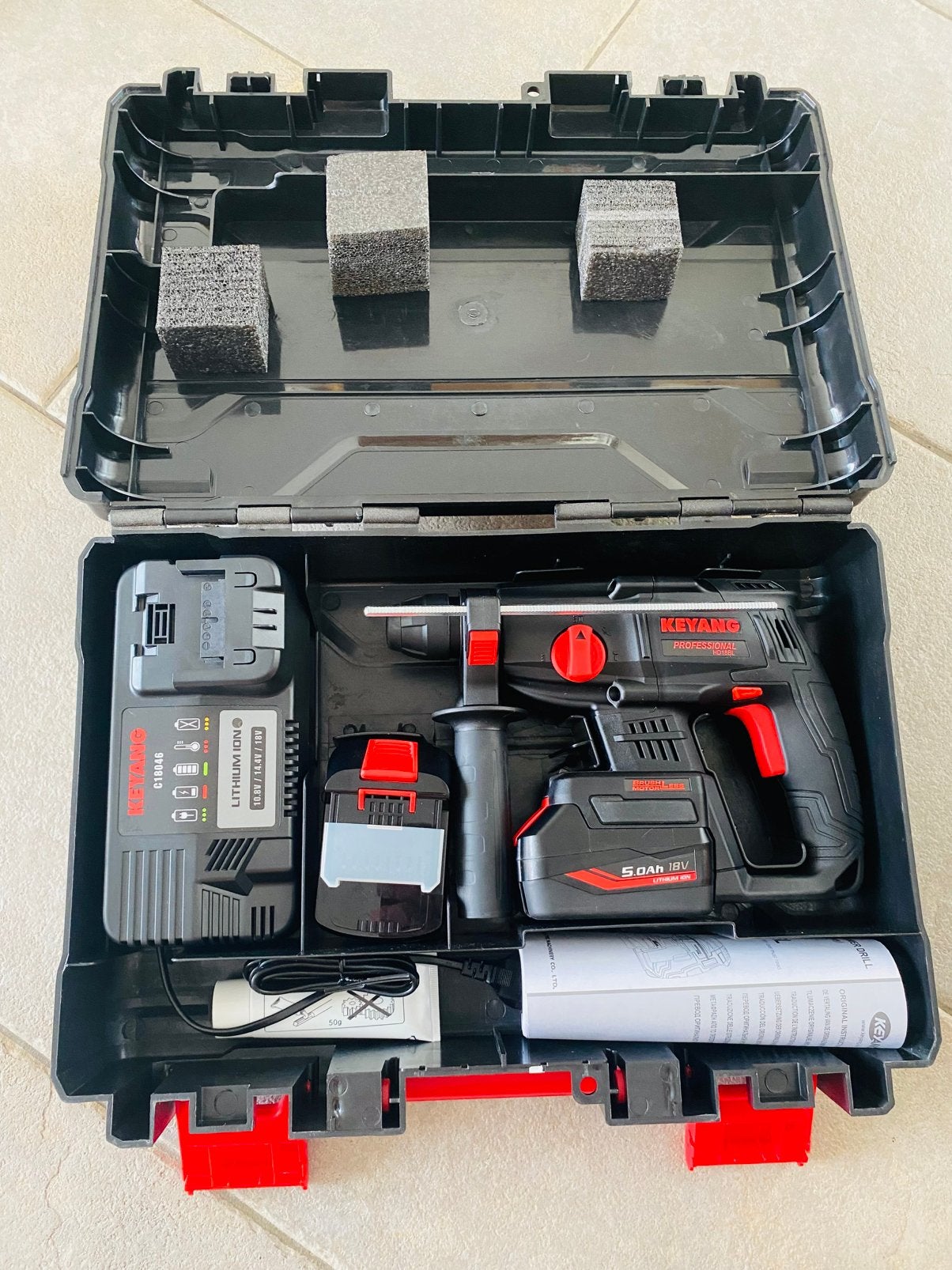 Keyang HD18BL accu combihamer breekhamer boorhamer, Ongekend, Keyang, Onbekend, Nieuw