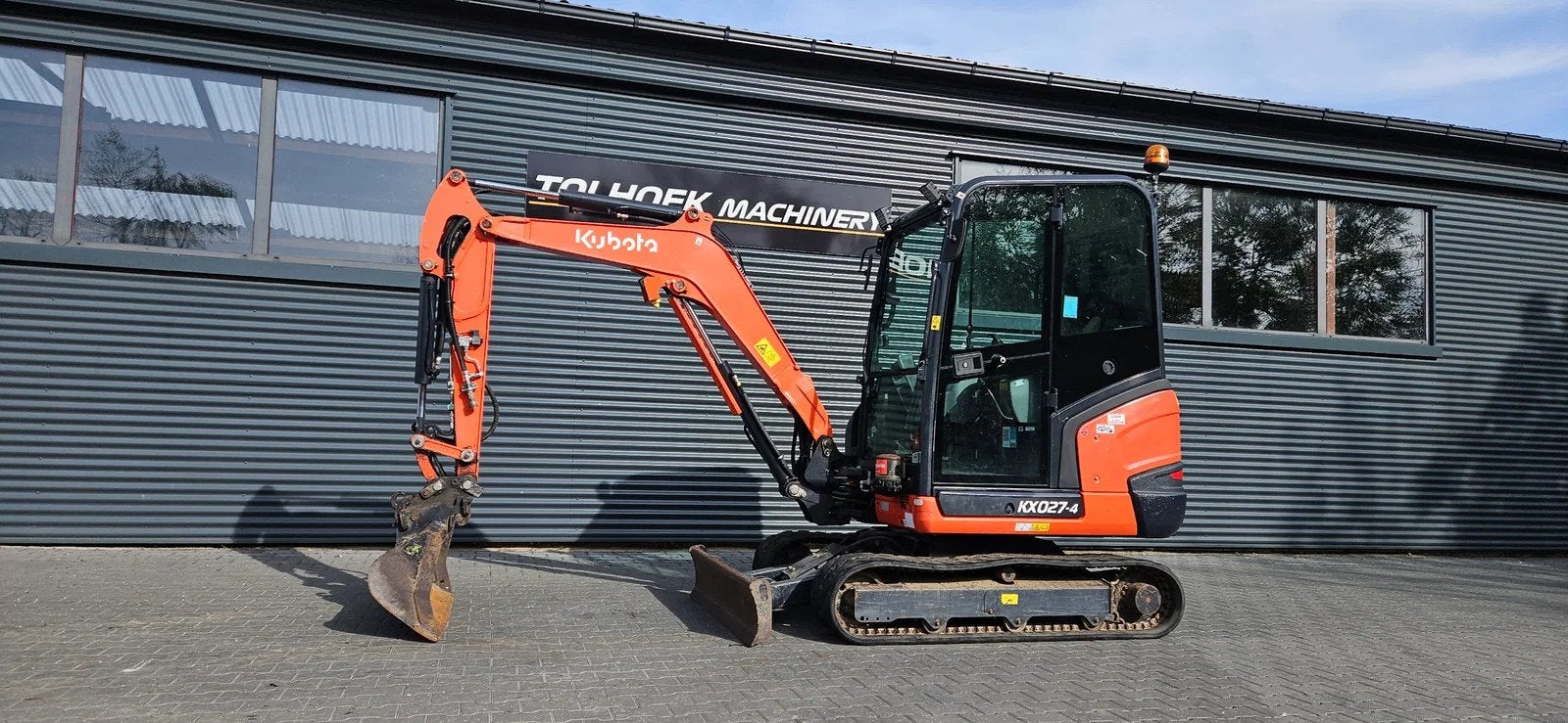 Kubota KX027-4 (bj 2020), Graafmachine