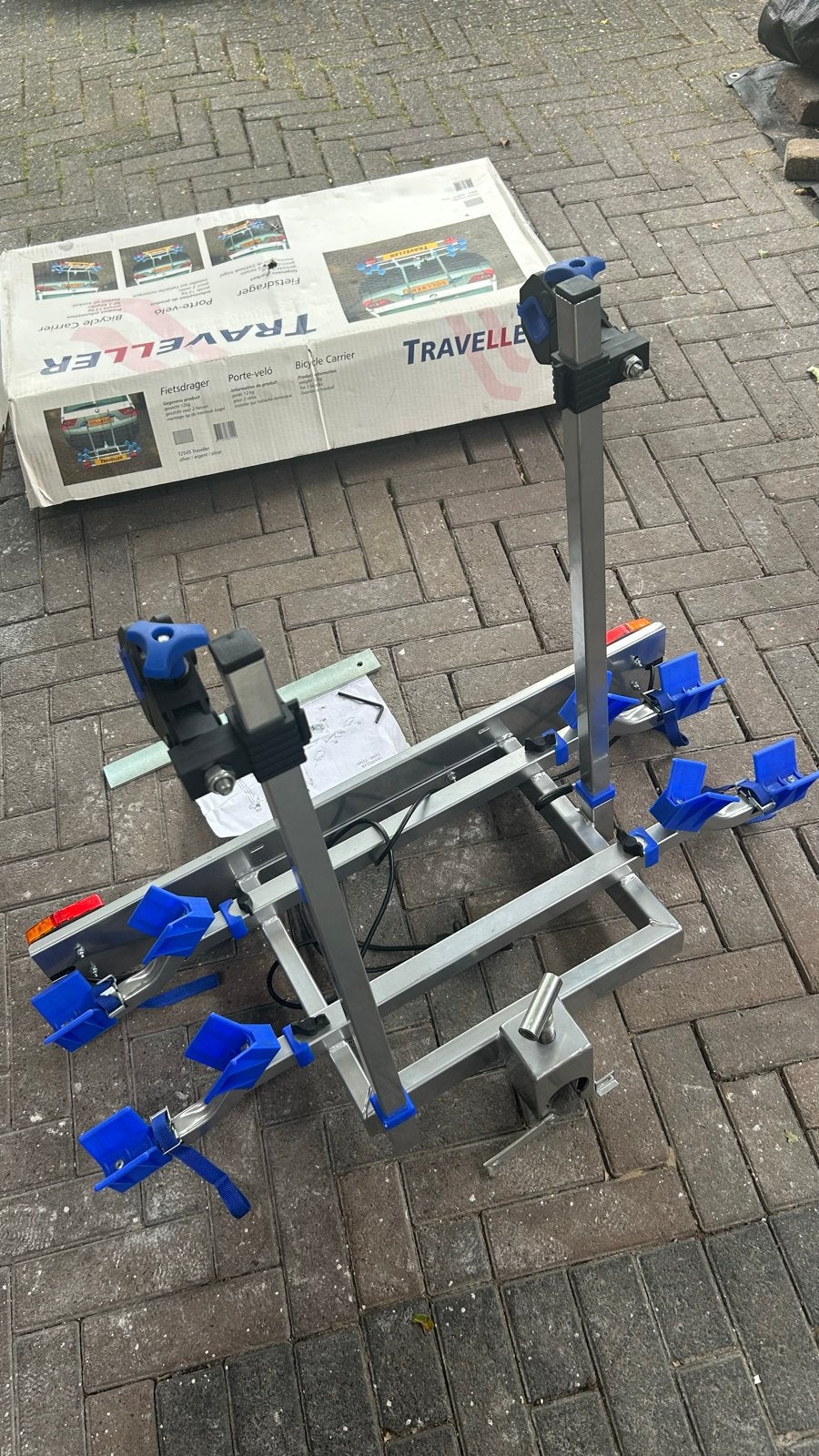 Traveller fietsendrager voor 2 fietsen - Trekhaakdrager, Ophalen, 2 fietsen, Nieuw, Trekhaakdrager