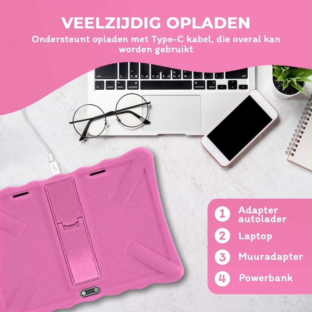 Foto 8 van Kindertablet venoza roze of blauw