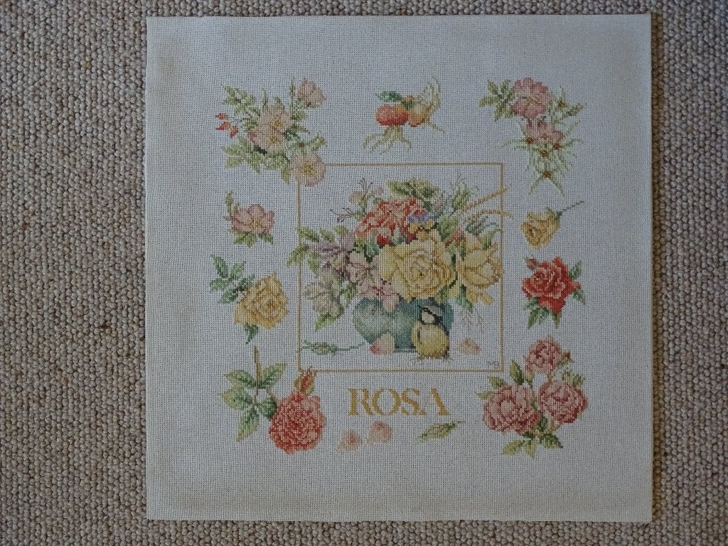 Borduurwerk Marjolein Bastin, ROSA, gaaf, Ophalen of Verzenden, Zo goed als nieuw, Handborduren, Overige typen