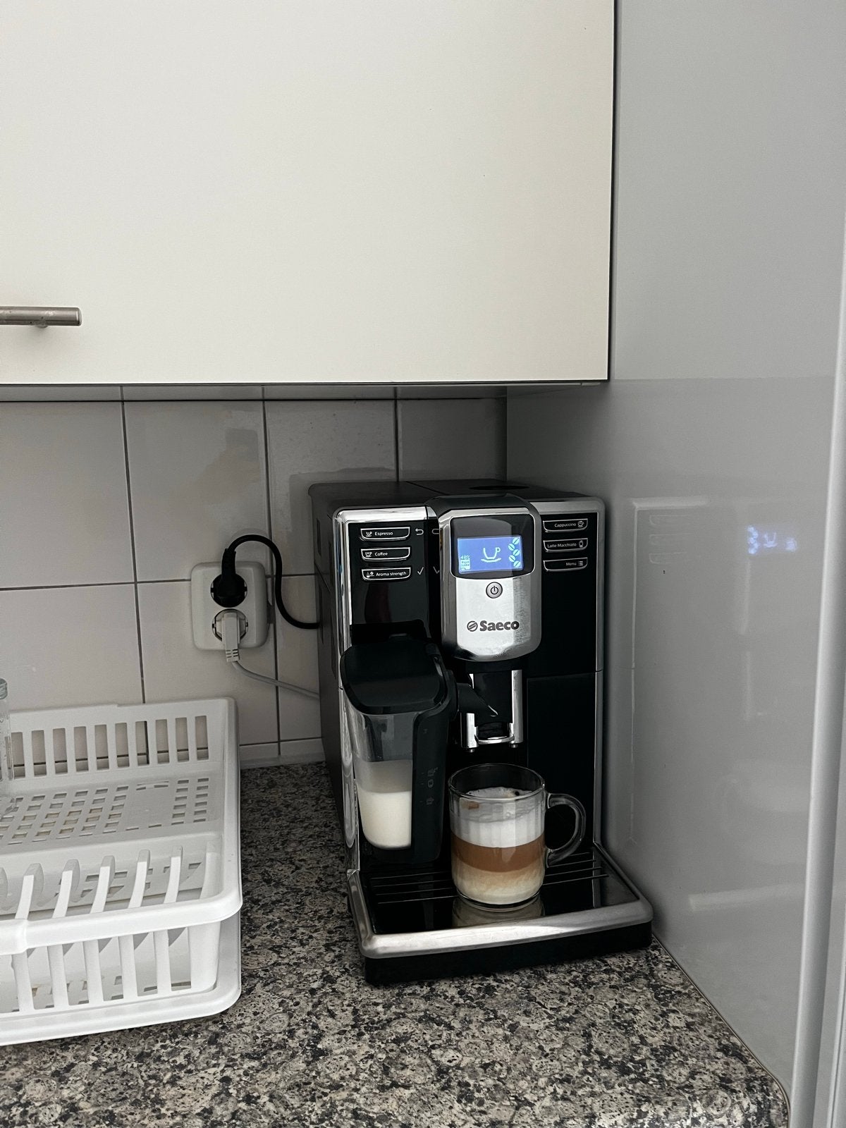 Saeco Incanto HD8917/01 volautomatische espressomachine, Witgoed en Apparatuur, Koffiezetapparaten, Ophalen, Afneembaar waterreservoir